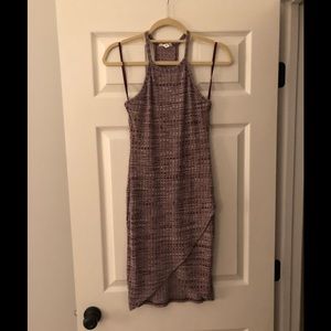 Flattering tulip hem dress